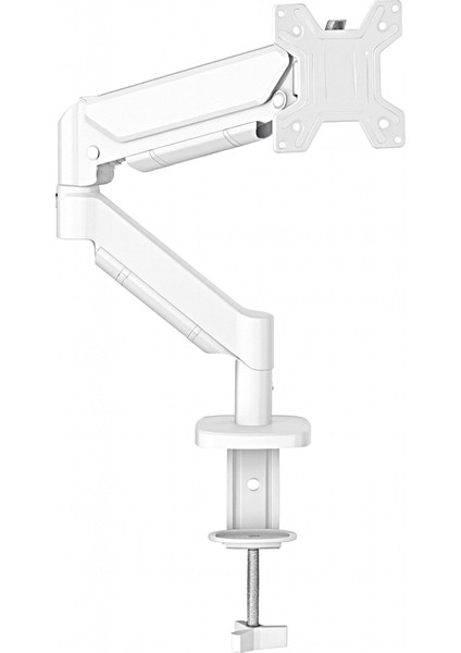 EY-28256 13-32'' Beyaz Amortisörlü Monitör Kolu Monitör Standı - Yeni Versiyon Monitör Tutucu modelleri