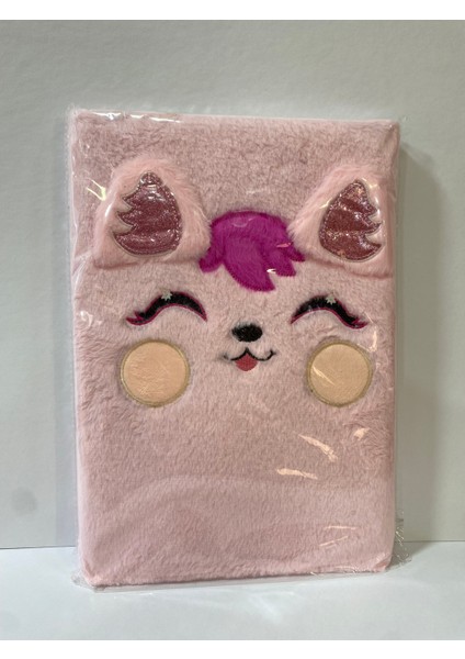 Peluş Defter Çizgili A4 Boy