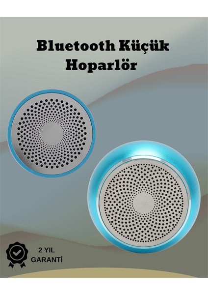 10W Güçlü Stereo Bluetooth Hoparlör – 360° Surround Ses Deneyimi