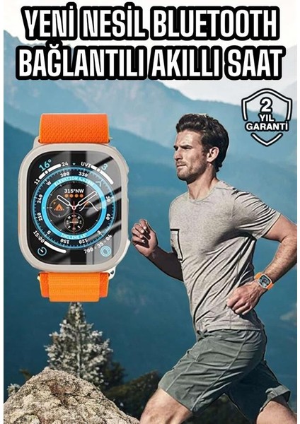 Akıllı Saat Uyku ve Spor Takibi Yeni Nesil Bluetooth Bağlantılı Amoled Ekran fiyatları
