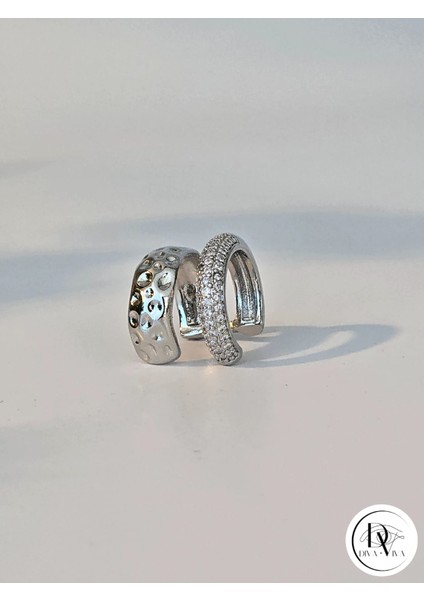 - Glow Earcuff – Gold & Silver Kaplama Zirkon Detaylı (KOD-306) fiyatları