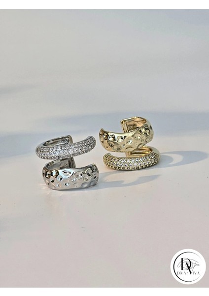 - Glow Earcuff – Gold & Silver Kaplama Zirkon Detaylı (KOD-306) indirimleri