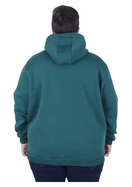 Mocgrande Büyük Beden 3ip Kapüşonlu Sweat Let's Go 25720 Neftı fırsatları