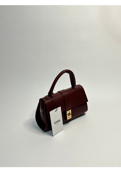 Martha Bordo Mat Kadın Omuz ve Kol Çantası modelleri