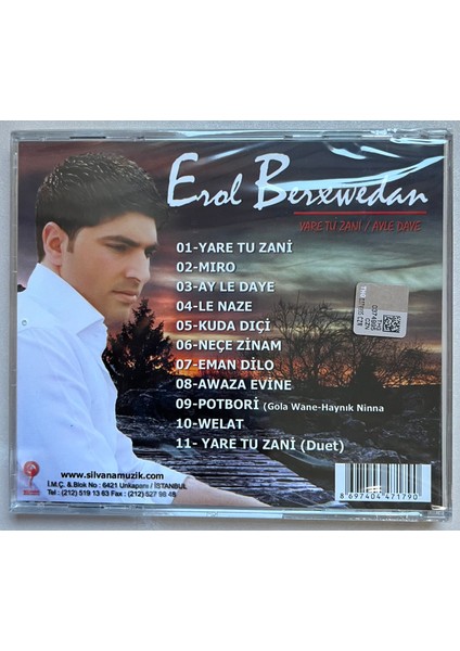 Erol Berxwedanyare Tu Zani CD (Jelatininde Sıfır Orijinal Dönem Baskı Kürtçe Cd) fiyatları