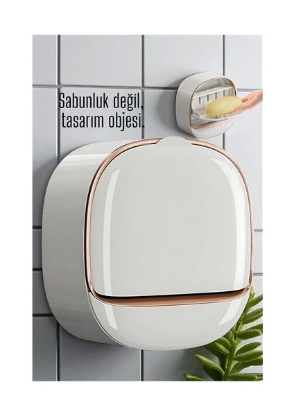 Bfs Tasarım Obje Sabunluk - Kendinden Yapışkanlı Sabunluk