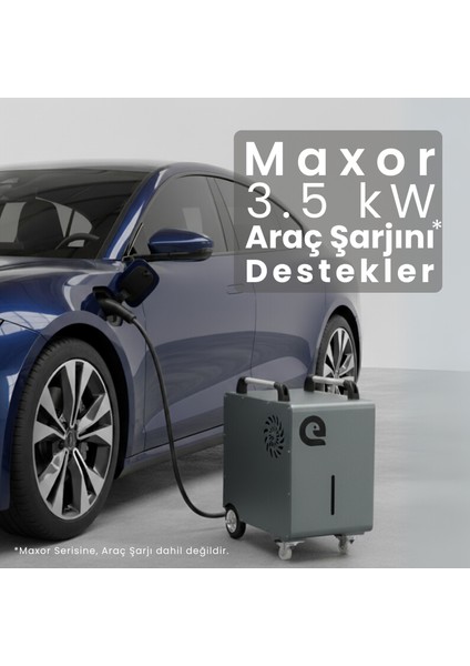 M451 - Maxor Serisi - Taşınabilir Lifepo4 Solar Güç Istasyonu - Ay Taşı