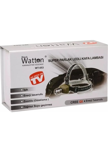 Süper Zoomlu Kafa Lambası WT-053 ( Lisinya ) modelleri