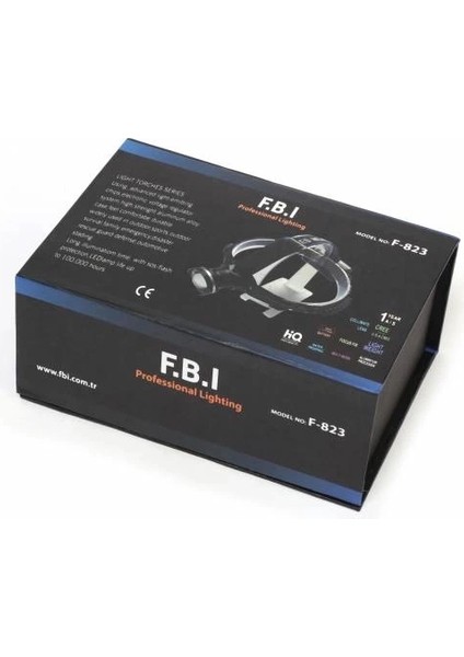F-823 Xlm T6 LED Su Geçirmez Şarjlı Kafa Lambası ( Lisinya ) fırsatları