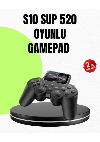 orijinal 2025 s10 gamepad 520 oyunlu hdmı tv bağlantılı atari