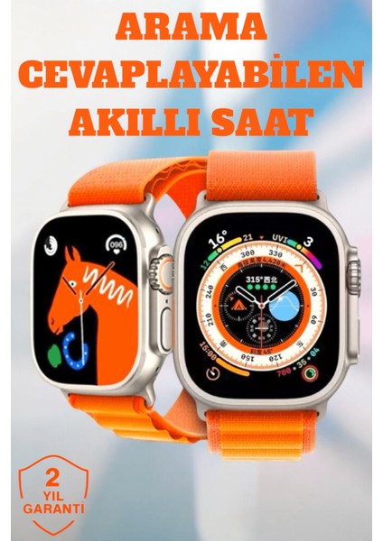 Uyku ve Nabız Takipli, Wireless Şarjlı Akıllı Saat Android ve Ios Uyumlu