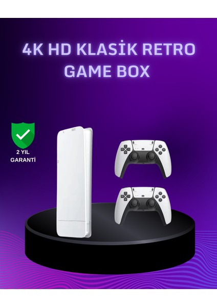 M15 Video Oyun Konsolu 20 Emülatör Destekli 64GB Bellekli