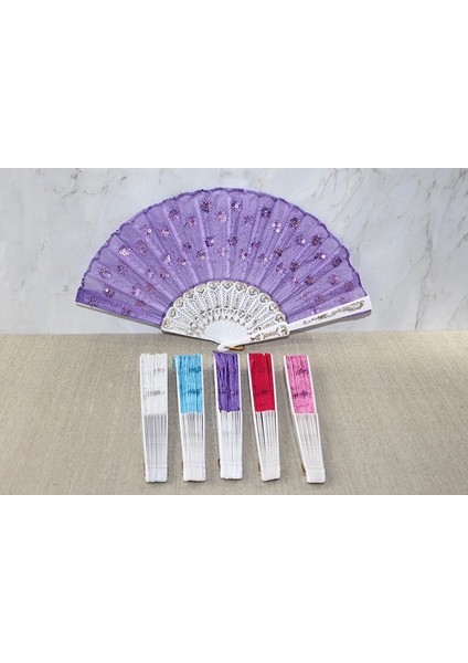 Plastik Pullu Yelpaze ALK3568 ( Lisinya )