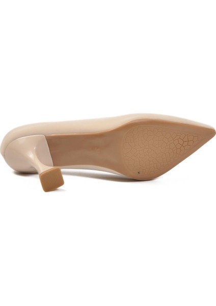 665127 Z Bej Kadın Topuklu Ayakkabı indirimleri