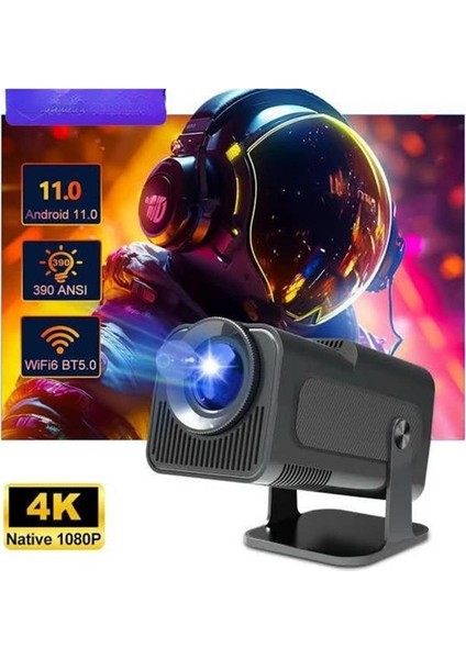 Çift Kollu Projeksiyon Taşınabilir Game Projektör Full Hd 1080P 4K Projeksiyon Gamepad indirimleri