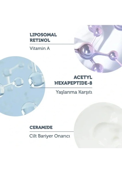 Kırışıklık Karşıtı, Onarıcı Retinol (A Vitamini) Gece Serumu 30 ml (%1 Retinol + Ceramide) Cilt Bakım Seti fiyatları