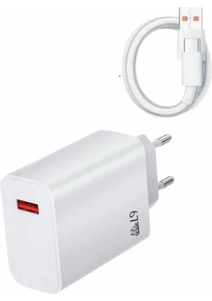 Beyaz Ultra Plus Hızlı Şarj Seti Şarj Adaptörü ve Kablosu 67W fırsatları