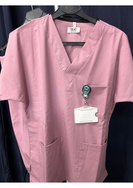 Doktor Hemşire Scrubs Üniforma Ligralı modelleri
