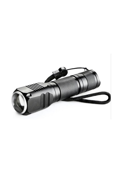 F-82 T6 LED Zoomlu 2000 Lm Yüksek Işık Şarjlı El Feneri ( Lisinya )
