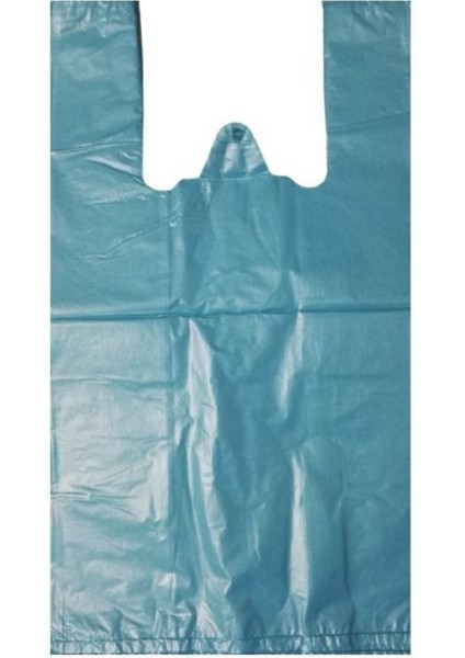 Mavi Poşet Renkli Poşet Atlet Küçük Boy 25X45 cm 1 Kg