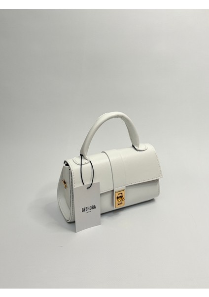 Martha Beyaz Mat Kadın Omuz ve Kol Çantası fiyatları