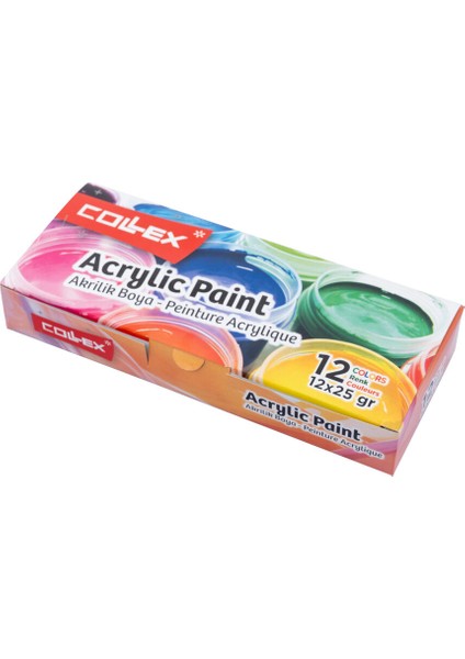 Akrilik Boya 12 Renk 25 ml fiyatları