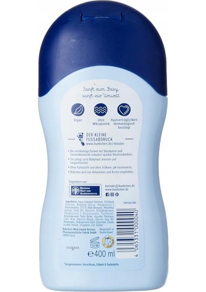 Bübchen Baby Hassas Bebek Bakım Losyonu 400ML fiyatları