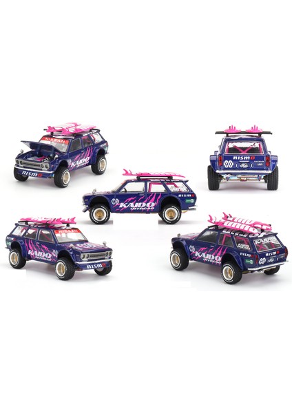 x Kaido 149 1/64 Datsun 510 4x4 Wagon Kaido Offroad V2