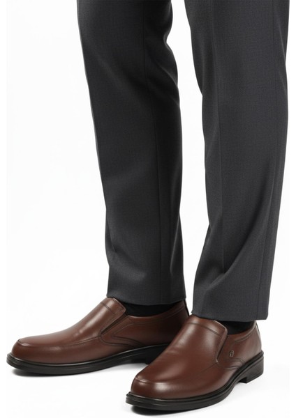 Dsn 2036 M Kahve Hakiki Deri Erkek Günlük Ayakkabı modelleri