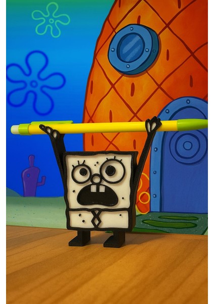 Sünger Bob Dekotarif Kalem Tutucu