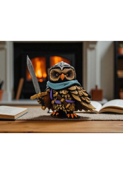 Paladin 3D Figür Baykuş - Mysterious Owls - 016