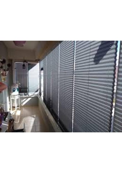 Cam Balkon Perdesi Plise Perde Antrasit Istediğiniz Ölçüde fiyatları