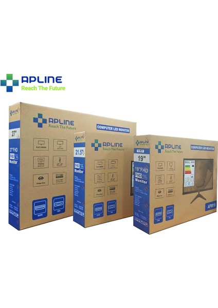 Aplıne 27” 75Hz.5ms.1920x1080 Full Hd LED Monitör (Hdmı+Vga)