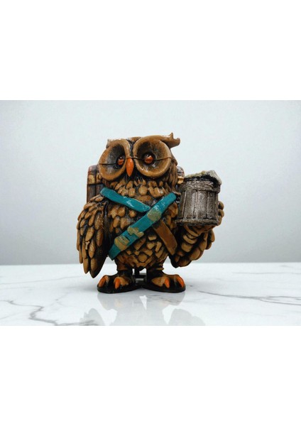 Friar (Keşiş) 3D Figür Baykuş - Mysterious Owls - 015 fiyatları