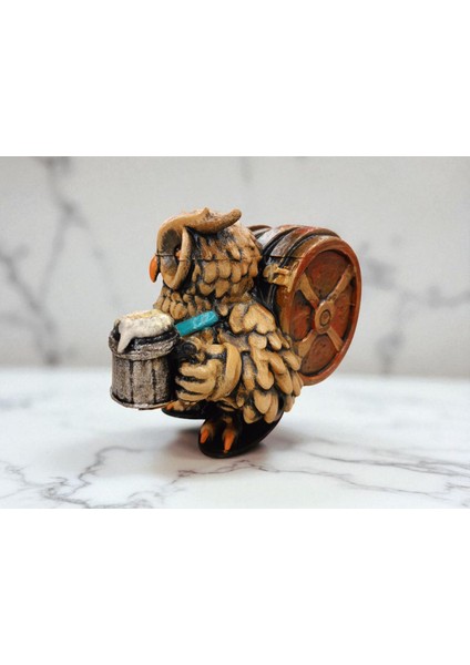 Friar (Keşiş) 3D Figür Baykuş - Mysterious Owls - 015 modelleri