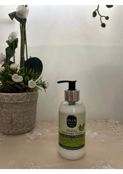 Eslem Doğal Aloevera Yağlı El ve Vücut Losyonu