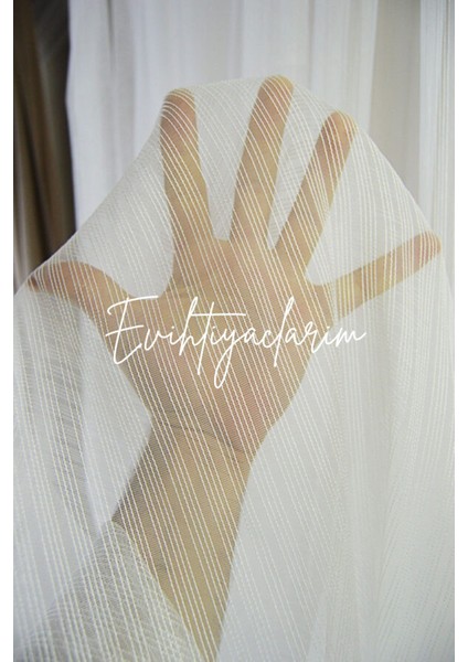 Her Odaya Uygun Kaliteli Işçilik Akru Model 1/2 Seyrek Pileli Ütü Istemeyen Tül Perde modelleri