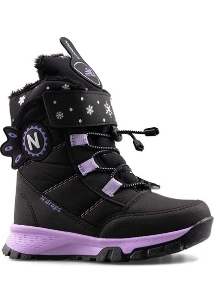 Kürklü Kız Çocuk Kar Bot