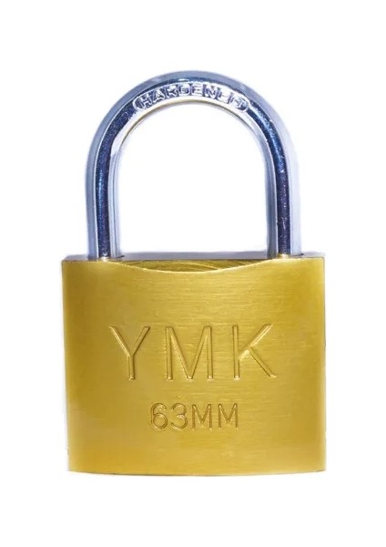 Eko Sarı Boyalı Kısa Kancalı Asma Kilit 25MM ( Lisinya )