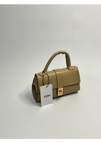 Martha Koyu Bej Mat Kadın Omuz ve Kol Çantası fırsatları