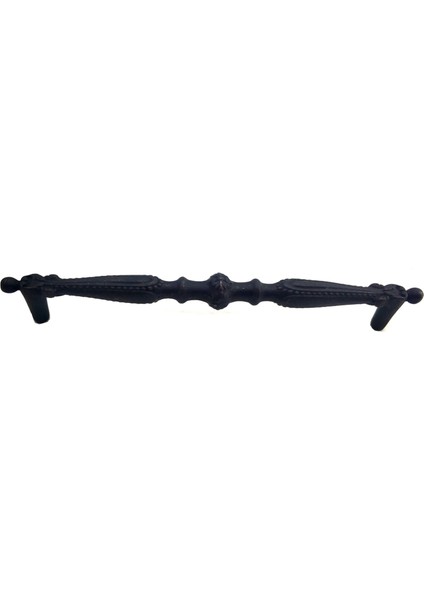 Antika Tarz Dekoratif Pirinç Yeni Sütun Mobilya Kulbu - 128MM, Oksit ( Lisinya )