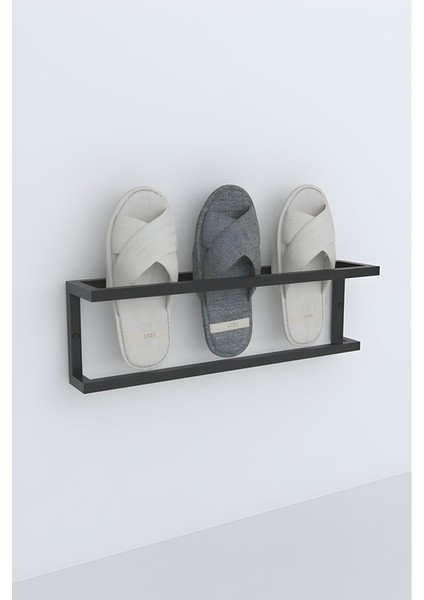 Duvar Montajlı Metal Terlik Düzenleyici Modern Minimalist Antre & Hol Toparlayıcı 15X58X10 cm modelleri
