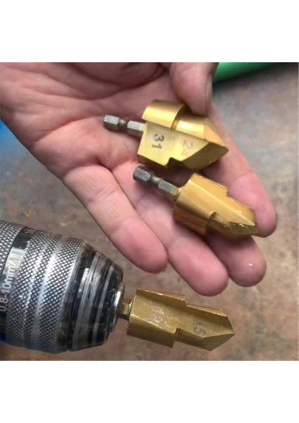 Pprc Boru Genişletme ve Delme Bits Uçlu Matkap Seti DMX4760