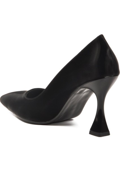 665127 Z Siyah Kadın Topuklu Ayakkabı fırsatları