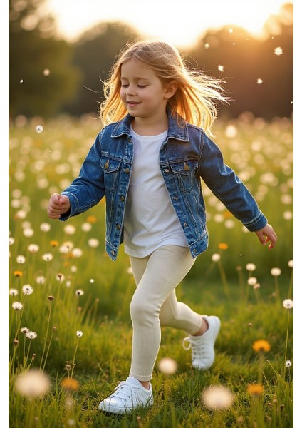 Likralı Kız Çocuk Tayt fırsatları