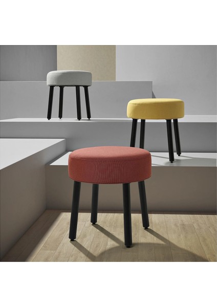 Mörtfors Puf Diseröd Gri 47 x 47 Cm