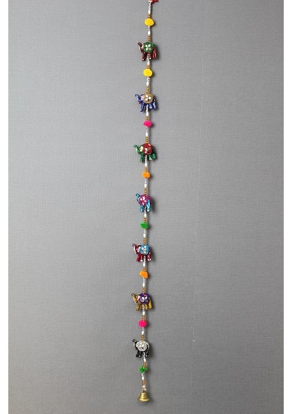 7'li Asmalı Aynalı Fil KSK3113 ( Lisinya )