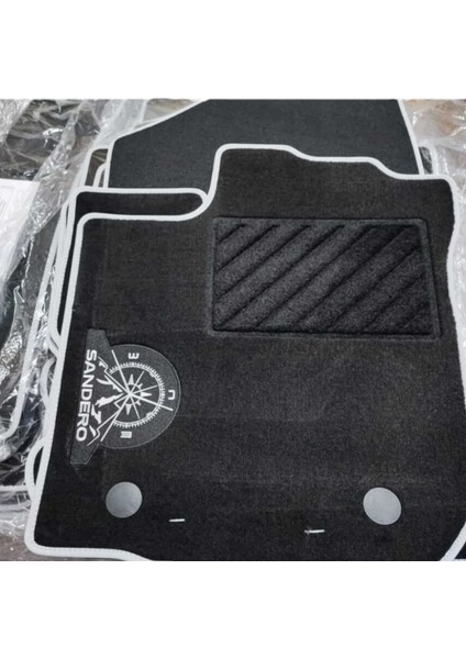 Sandero Stepway 2013-2020 Uyumlu Pusula Logolu Halı Paspas Takımı 8201481336 modelleri