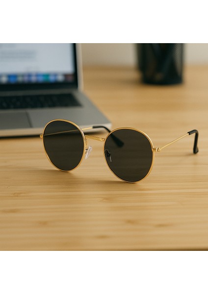 C01GE018 Gold Metal Erkek Güneş Gözlüğü fırsatları