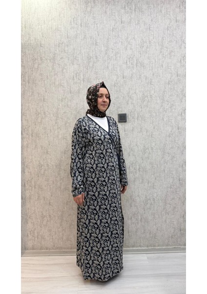 7 Kadın Viskon Pamuklu Bağlamalı Namaz Elbisesi fiyatları